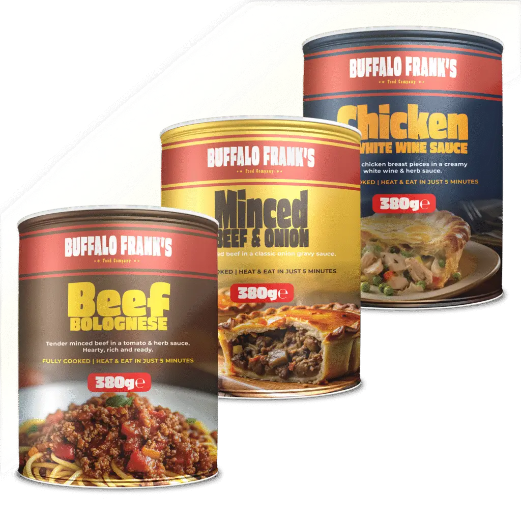 Buffalo Frank's Canned Meals
