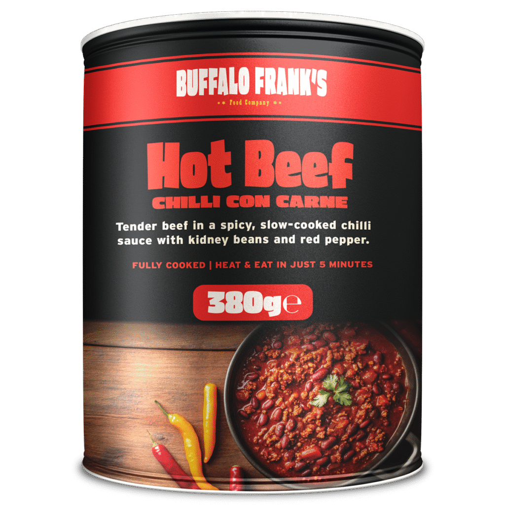 hot beef chilli con carne