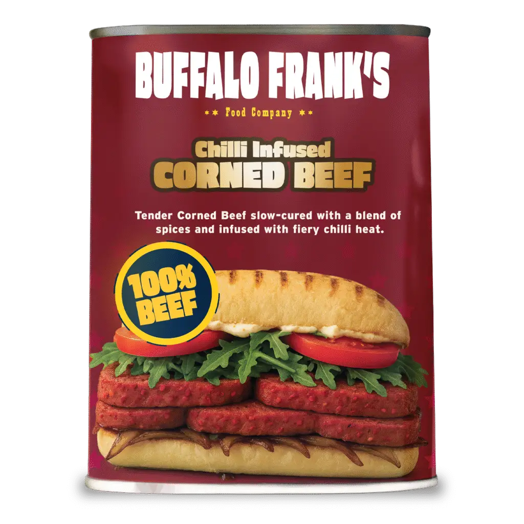 Buffalo Frank's Infused Chilli Corned Beef
